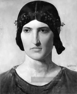 Porträt einer römischen Frau Jean Leon Gerome Ölgemälde